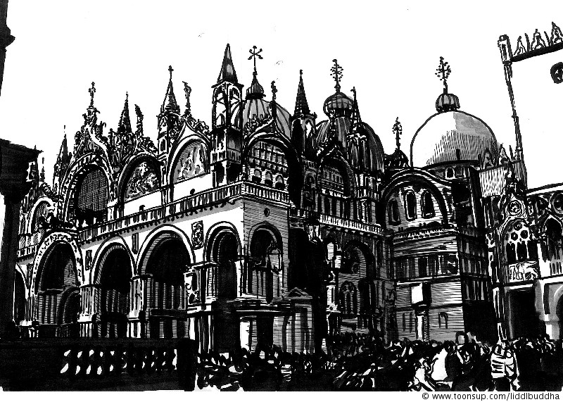Illustration: San Marco di Venecia 1