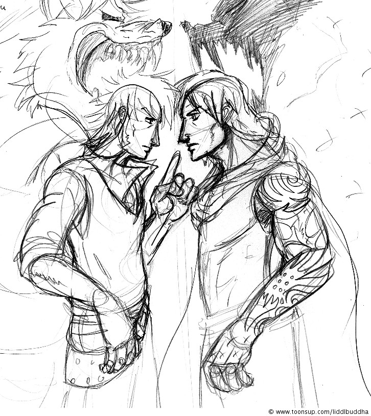 Concept Art / Character Design: Brothers of Oceans - Neotu and Chateou 1