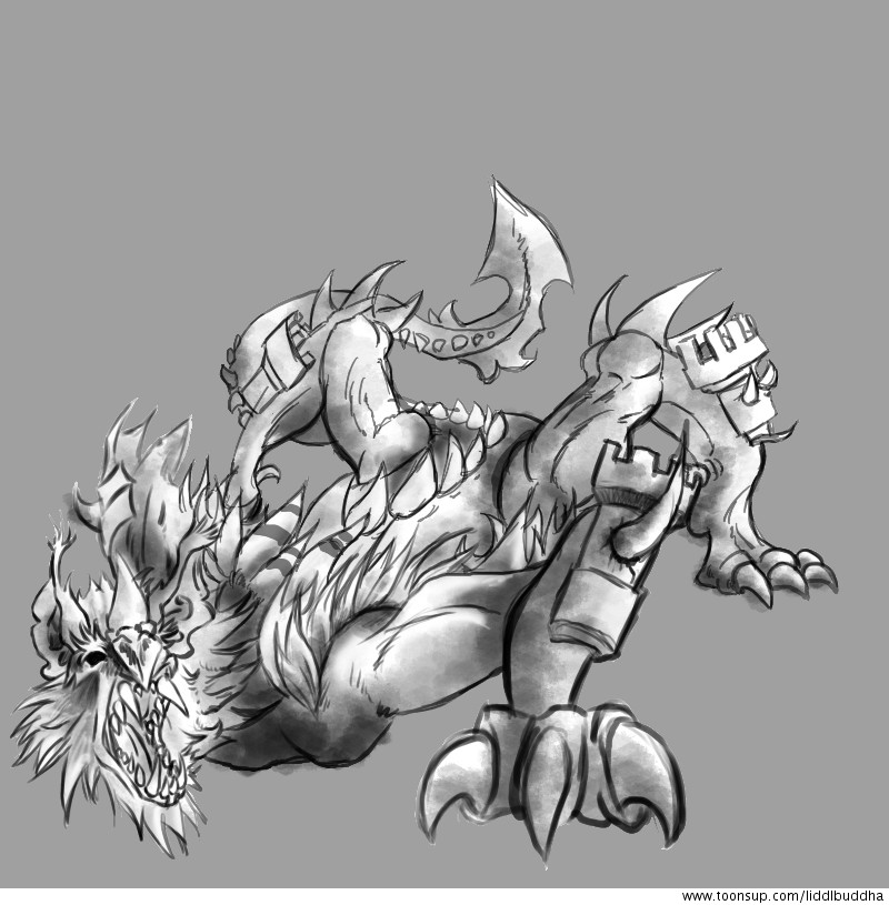 Concept Art / Character Design: Haustier - tauglich (?) 1