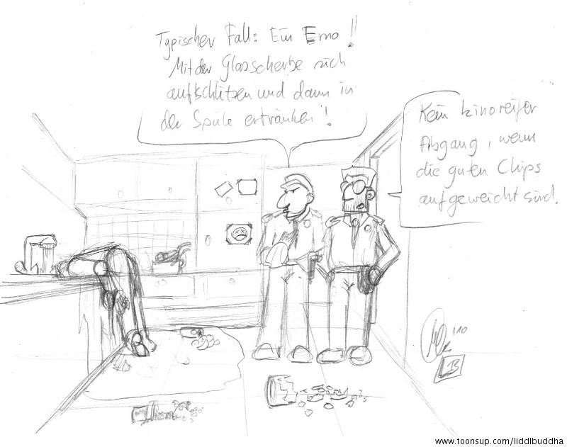 Cartoon: DIe guten Chips 1