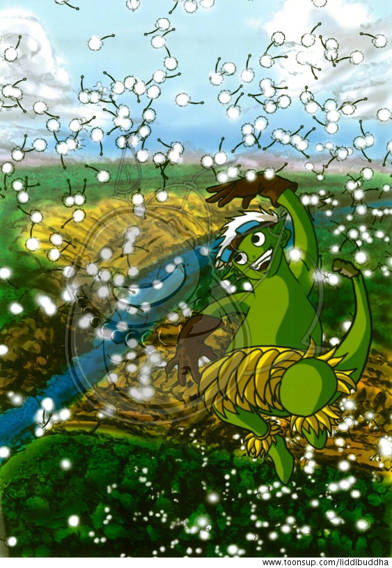 Cartoon: Filly Fichte ... und der Lauf der Dinge 2