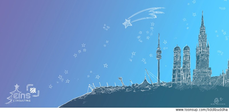 Illustration: Weihnachtskarten - Auftrag 2