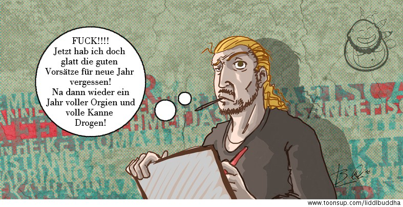 Illustration: Gute Vorsätze?? 1