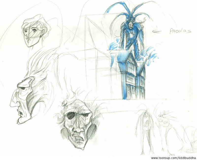 Concept Art / Character Design: Zum ersten Kapitel #1 1