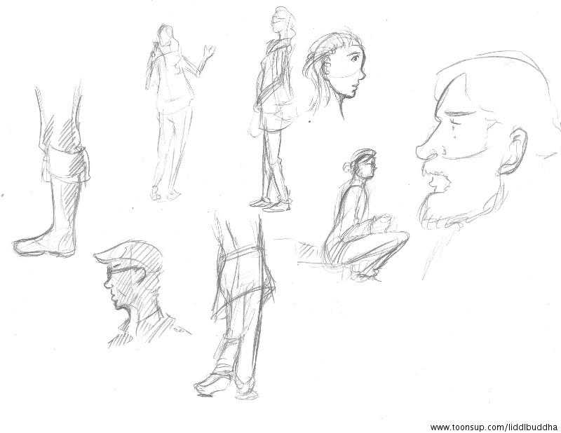 Concept Art / Character Design: Sonntagsskizzen 2