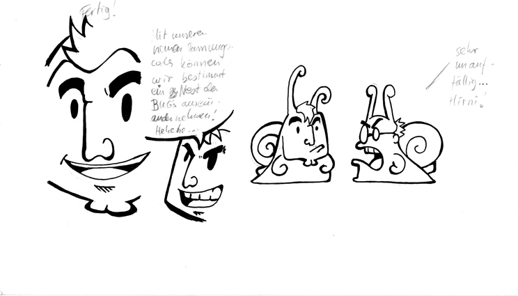 Concept Art / Character Design: ARTWORK - BugHunter 1