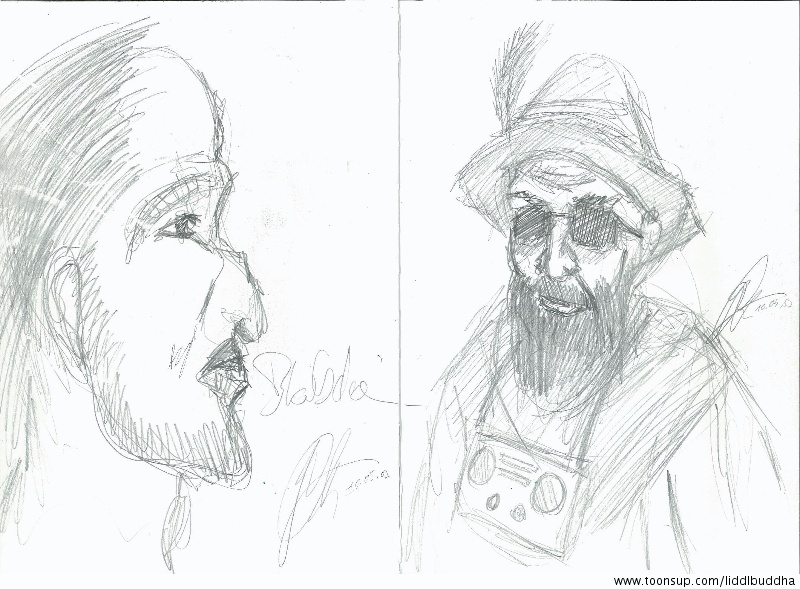 Cartoon: 2006 - Das erste Skizzenbuch 25