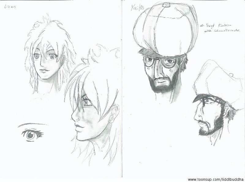 Cartoon: 2006 - Das erste Skizzenbuch 32