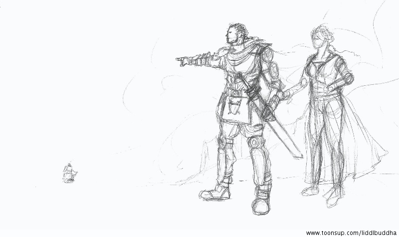 Concept Art / Character Design: 2009 - Skizzenbuch Nummer 12 & 13 23