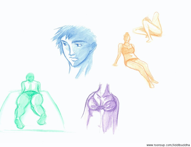 Concept Art / Character Design: Sonntag - Schmierereien 3