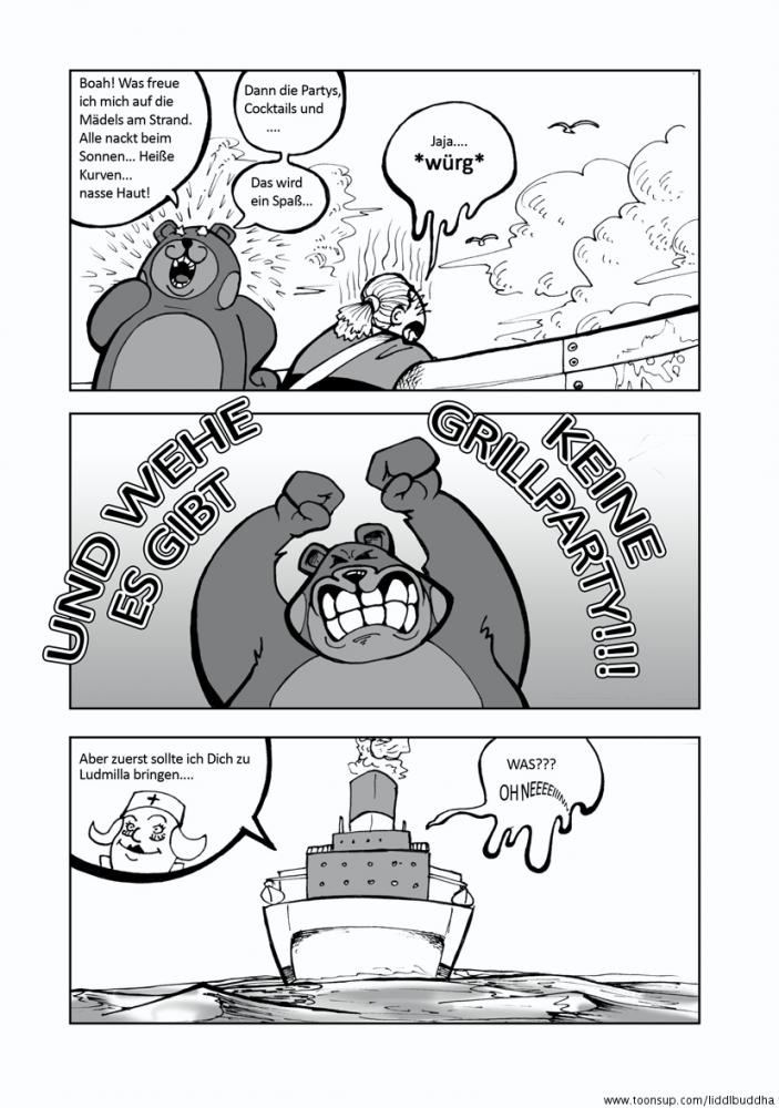Comic: BEAR & Mac - Die Ankunft auf Maniac 3