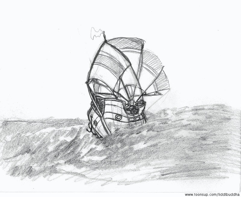 Concept Art / Character Design: 2009 - Skizzenbuchscan (2) 3