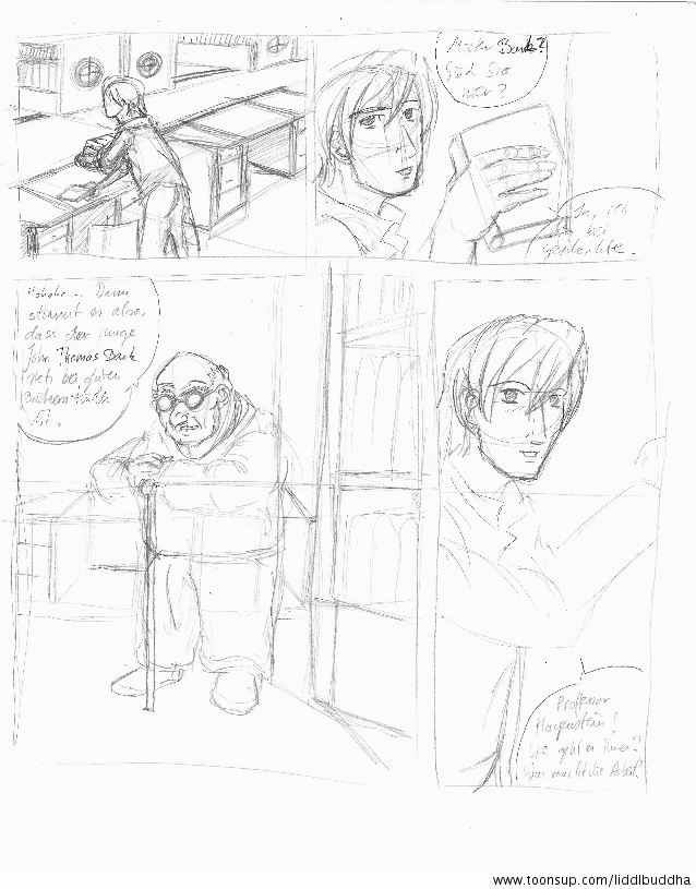 Concept Art / Character Design: 2009 - Skizzenbuchscan (2) 9