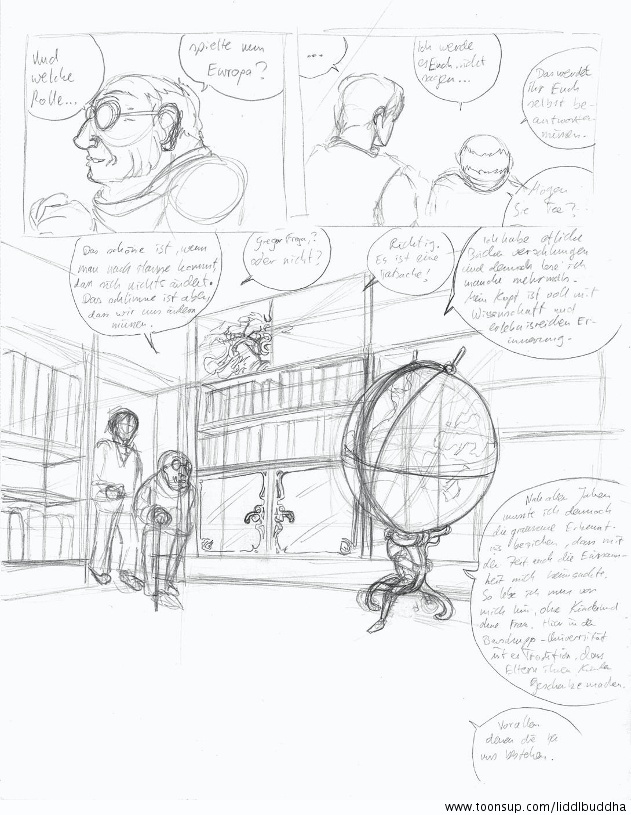 Concept Art / Character Design: 2009 - Skizzenbuchscan (2) 11