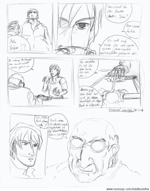 Concept Art / Character Design: 2009 - Skizzenbuchscan (2) 13