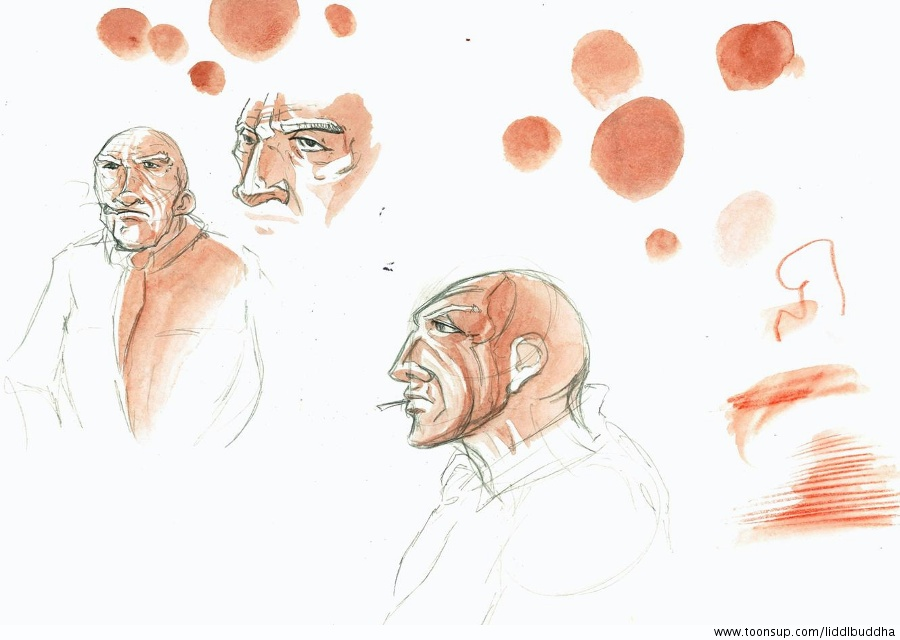 Concept Art / Character Design: Monotone Farbe 1
