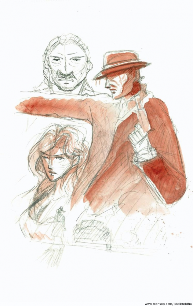 Concept Art / Character Design: Monotone Farbe 2