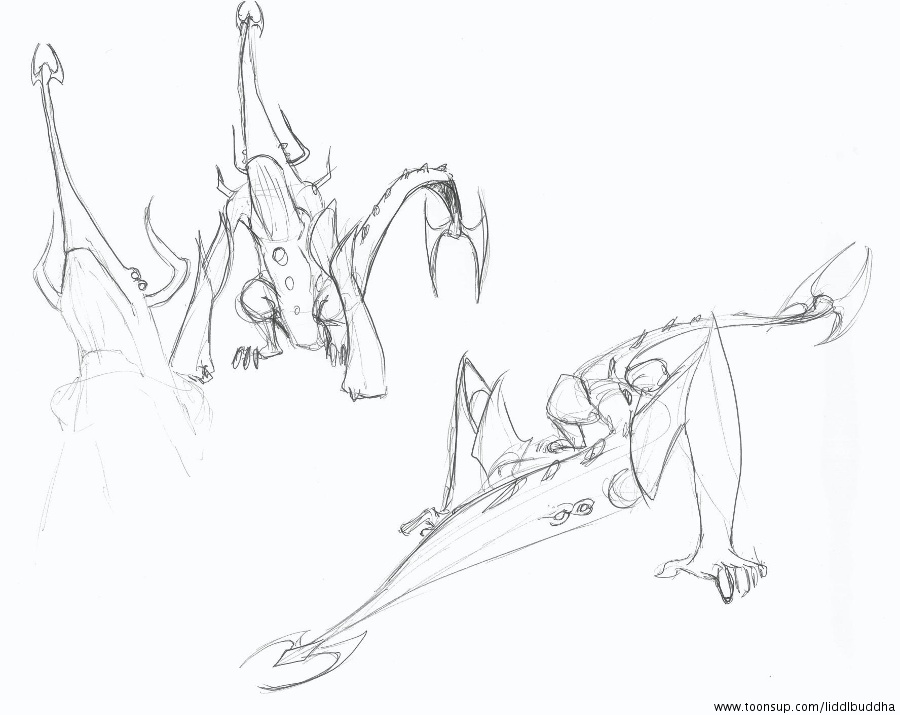 Concept Art / Character Design: BEAR - WARMON - Skizzen 7
