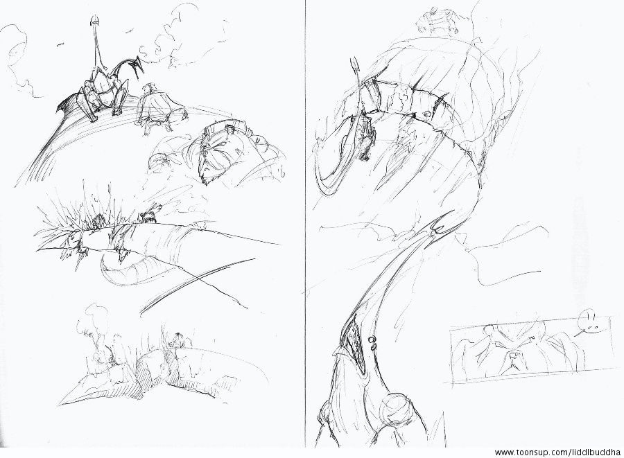 Concept Art / Character Design: BEAR - WARMON - Skizzen 10