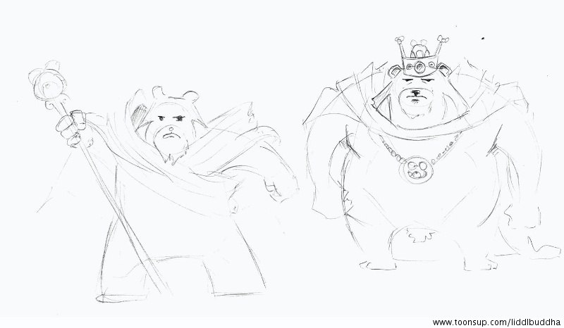 Concept Art / Character Design: Lord of BEAR´s (Bear LV-EPIC) - Concept 1