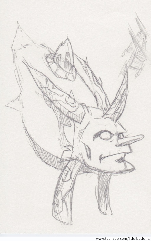 Concept Art / Character Design: Skizzen - WARMON FINALE 3