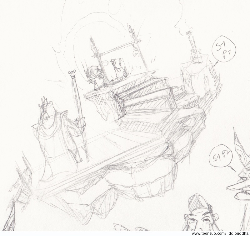 Concept Art / Character Design: Skizzen - WARMON FINALE 4