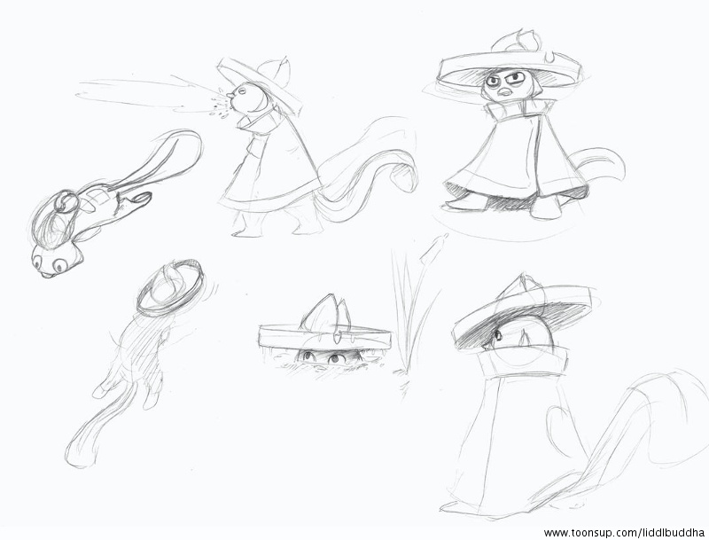 Concept Art / Character Design: Pluja - Characterdesign 5