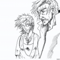 Liz and John