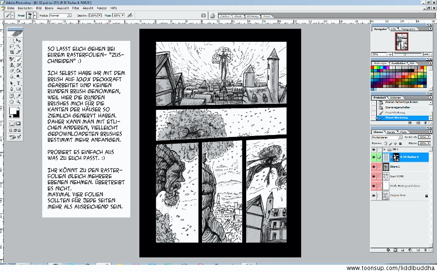 Anderes: How i use - Rasterfolien in Photoshop 6
