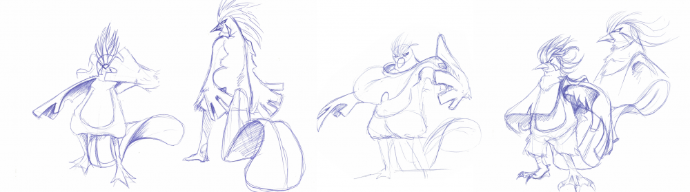 Concept Art / Character Design: Pluja LV3 -Concept- 2