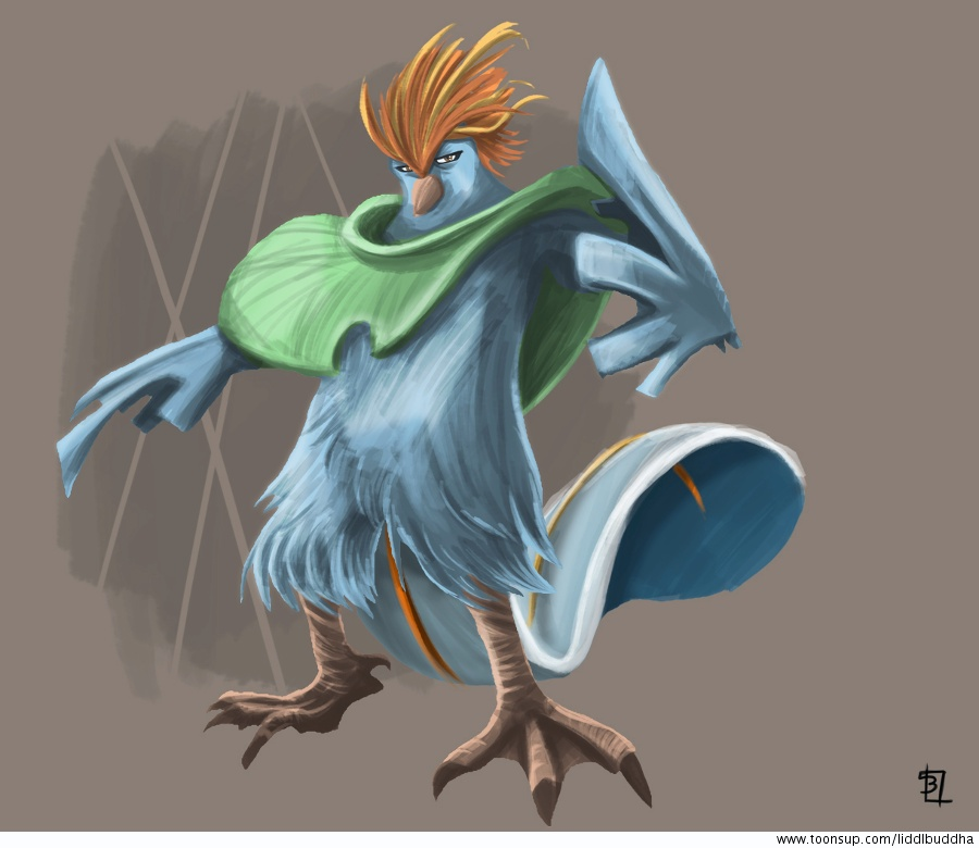 Concept Art / Character Design: Pluja LV 3 2