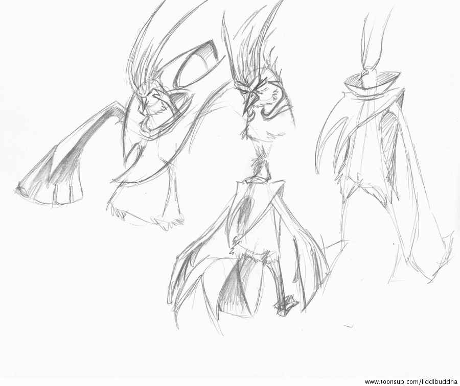 Concept Art / Character Design: Pluja - Ideen und Entwicklungen 5