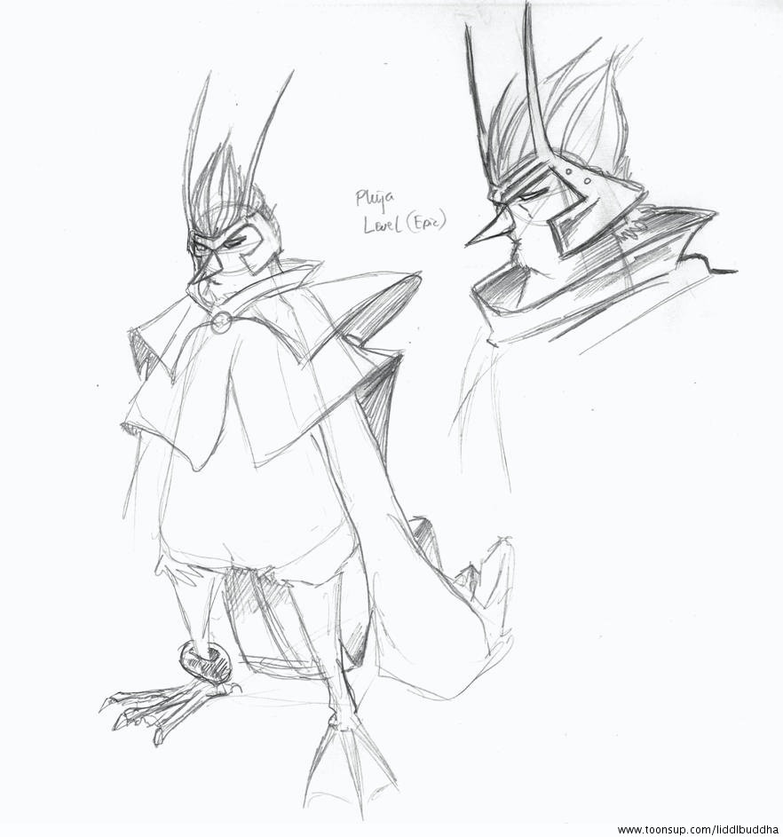Concept Art / Character Design: Pluja - Ideen und Entwicklungen 6