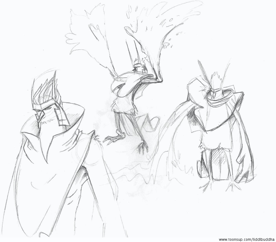 Concept Art / Character Design: Pluja - Ideen und Entwicklungen 8