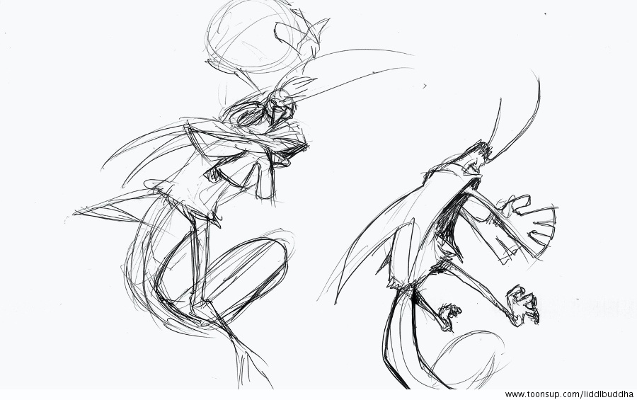 Concept Art / Character Design: Pluja - Ideen und Entwicklungen 11