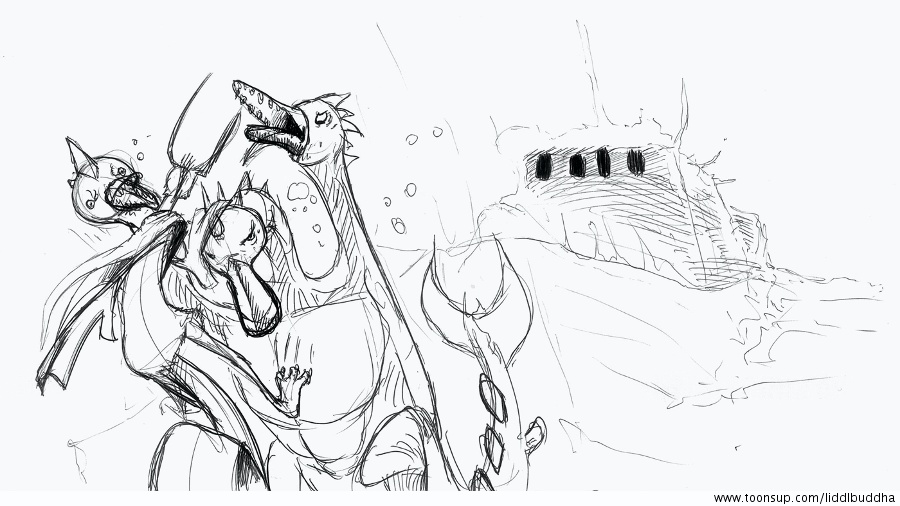 Concept Art / Character Design: Pluja - Ideen und Entwicklungen 12