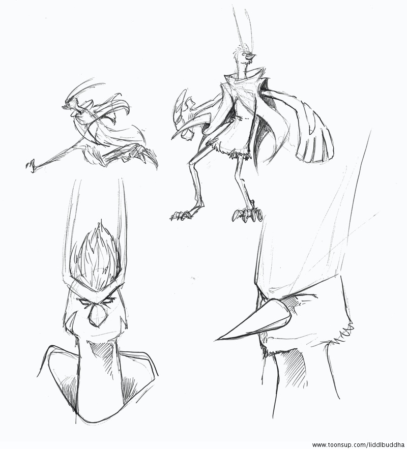 Concept Art / Character Design: Pluja - Ideen und Entwicklungen 15