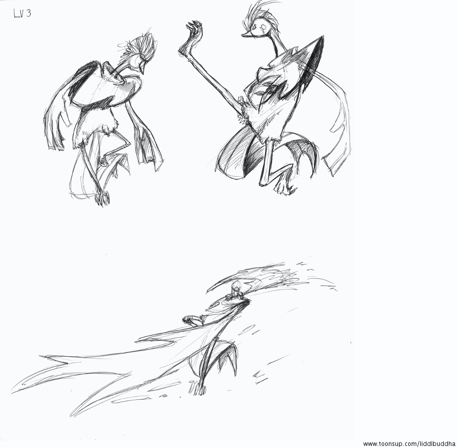 Concept Art / Character Design: Pluja - Ideen und Entwicklungen 17