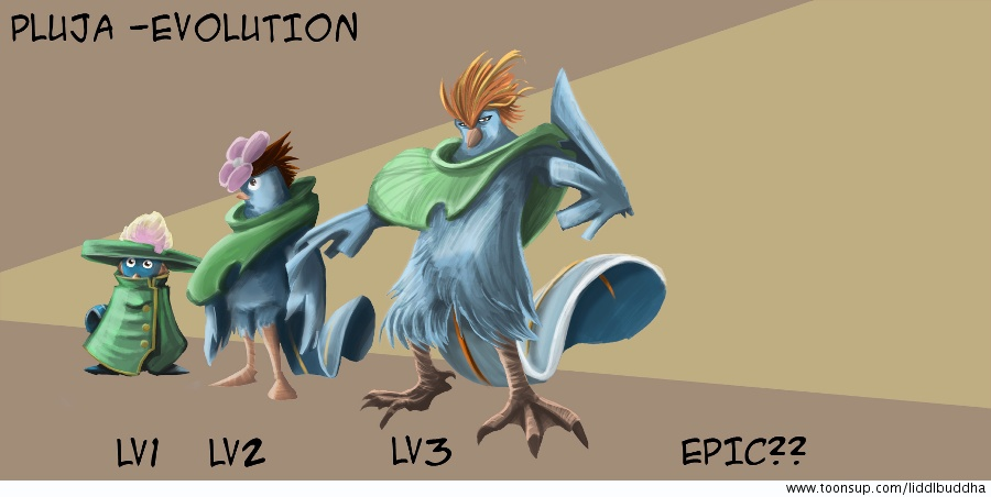 Illustration: Pluja LV - Evolution 1