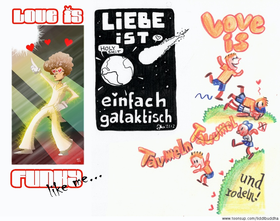 Illustration: Love is...  / Liebe ist... 2