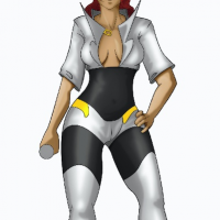 Concept Art / Character Design: Ladydesign mit Peitsche 3