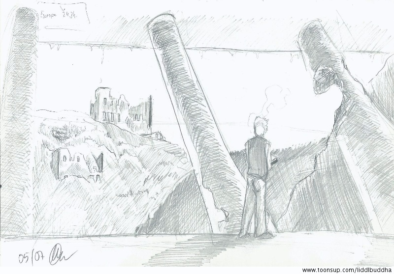 Illustration: Tempelblick 1