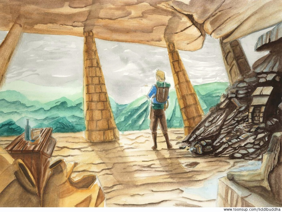 Illustration: Tempelblick 2