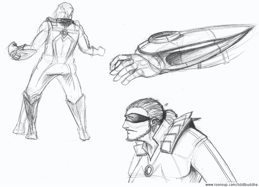 Concept Art / Character Design: Scetch - MacTastic 7