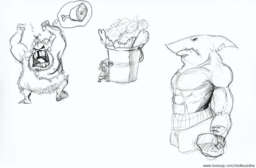 Concept Art / Character Design: Scetch - MacTastic 15