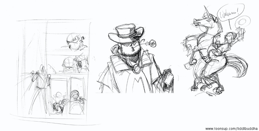 Concept Art / Character Design: Scetch - MacTastic 23