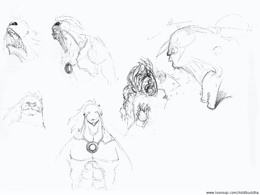 Concept Art / Character Design: Scetch - MacTastic 25
