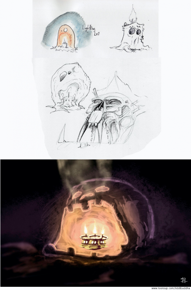 Concept Art / Character Design: (2) Collab für Warmons 7