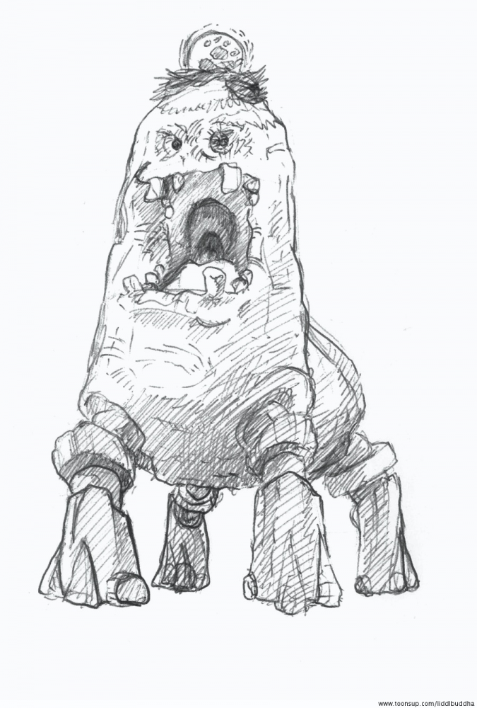 Concept Art / Character Design: (2) Collab für Warmons 17
