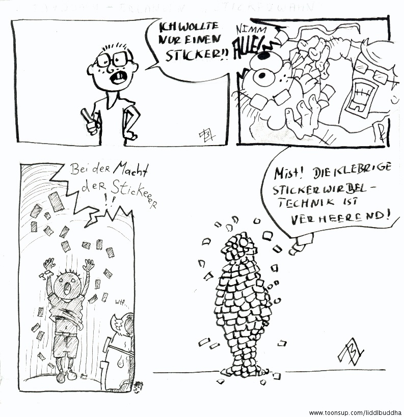 Cartoon: BEI DER MACHT VON... 1